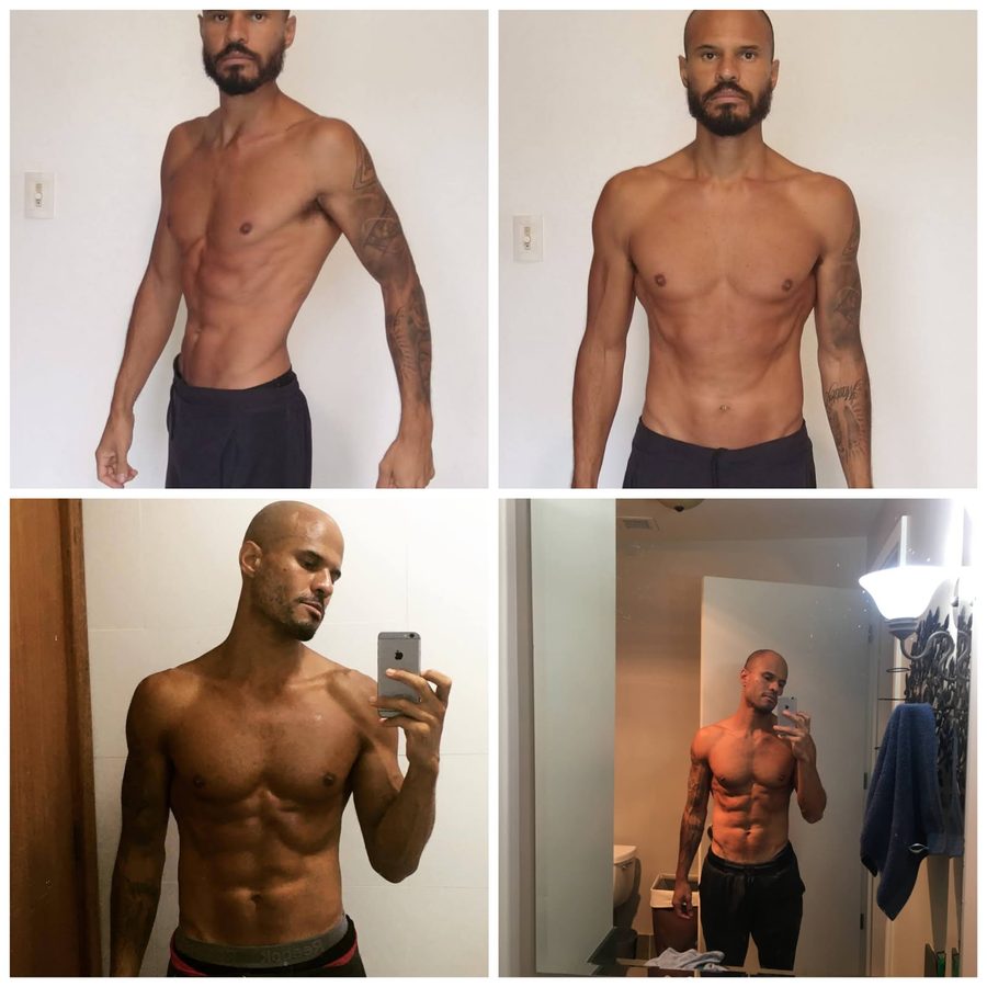 Jonas — his own transformation — Vegan to carnivore · 8 weeks